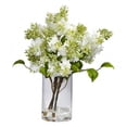 thumbnail image 1 of Arrangement Floral en Soie Lilas, 1 of 1