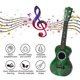 thumbnail image 4 of Juguetes de piscina, juguetes para bebés, juguetes para niños pequeños, hipopótamo, guitarra, ukelele, instrumento de simulación, juguete de educación temprana, guitarras de plástico para niños., 4 of 6