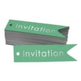 thumbnail image 1 of Inkdotpot Invitation Party Bottle Tag Real Silver Foil Favor Hang Tags Pack Of 50, 1 of 6