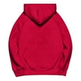 thumbnail image 3 of Women's Waffle Knit Oversized Hoodies Sweatshirt Casual Loose Long Sleeve Hooded Pullover Tops Fall Fashion Outfits, 3 of 4