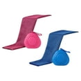 thumbnail image 4 of Siruishop 2 Pcs Serviettes Rafraîchissantes Compactes pour Gym Yoga Camping Exercice à Domicile Bleu rose Rouge, 4 of 8