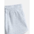 thumbnail image 3 of Athletic Works Girl's Active Fleece Shorts, Sizes 4-18, 3 of 3
