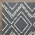 thumbnail image 3 of Loomaknoti Vemoa Armeley 4' x 6' Blue Geometric Indoor Polypropylene Area Rug, 3 of 9