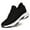 Black, variant on Mens 2.36 Inch Invisible Height Increasing Athletic Shoes Lightweight Mesh Breathable on Walking Shoes Simple Solid Color Low Top Lace-Up Running Sneakers White 42