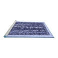 thumbnail image 2 of Ahgly Company Machine Washable Indoor Rectangle Abstract Blue Modern Area Rugs, 8' x 10', 2 of 4
