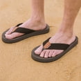 thumbnail image 3 of Needbo Men's Flip Flop EVA Shockproof Beach Thong Sandal Brown Size 15, 3 of 7