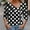 Black, variant on Goodtrade8 Long Sleeve Shirts for Women Polka Dot Lapel V-Neck Long Sleeve Casual Women Tops