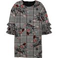 thumbnail image 1 of Alfani Womens Tiered-Sleeve A-line Shift Dress, Blanco, 2, 1 of 1