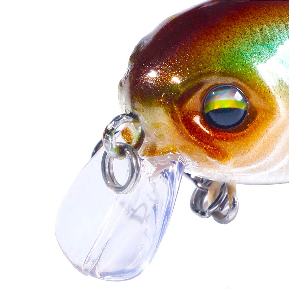 HENGJIA Crankbaits Set Lure Small Crankbaits  Fishing Hard Baits Swimbaits Topwater Lures Kit Fishing Tackle Minnow Vib Set for Trout Bass Perch Fishing Lures