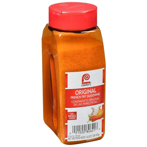 Lawrys Famous Original French Fry Seasoning - 16 oz. container, 6 per case