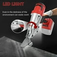 thumbnail image 5 of Brushless Cordless Metal Shear Electric Iron Scissor 2 Variable Speed with LED Light Fit ,For Comfortable Grip, 5 of 5