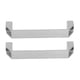 thumbnail image 5 of Tirador De Manija De Puerta De 2 Piezas, Tirador De Gabinete De Alta Resistencia De aleación De Aluminio Con Superficie Lisa, Para Puerta De Gabinete, Cocina, Refrigerador,, 5 of 7
