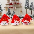 thumbnail image 3 of Gorro de Navidad para chico, gorros de invierno, accesorios de fiesta para niños, regalo dulce para mantener el calor, decoraciones de felpa de Kits de decoración para fiestas Marco de vidrio amarillo Yuarrent HA069653-01, 3 of 6