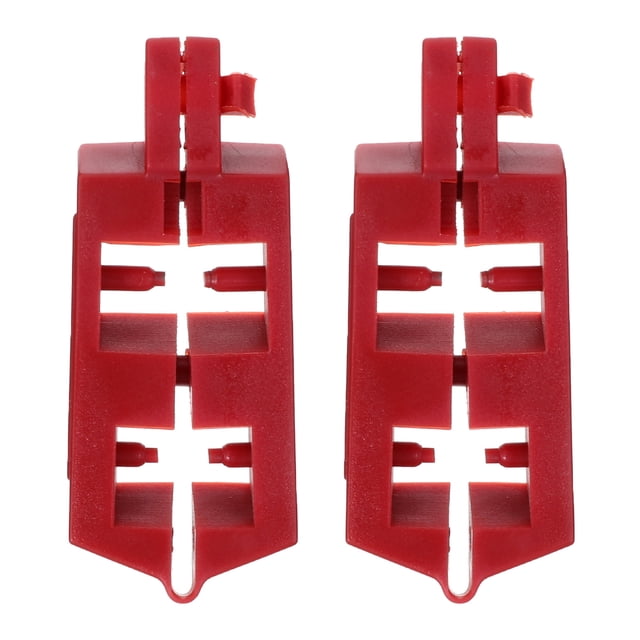 unbranded 2Set Plastic Circuit Safety Locks Red for Secure Switches