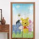 thumbnail image 1 of Cortina de puerta de Eeyore para entrada, cortina opaca con estampado de patrón, cortina divisoria de ambientes, tapiz para decoración del hogar, 34" de ancho x 56" de largo, 1 of 7