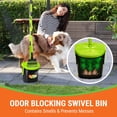 thumbnail image 4 of Perro Pooper Scooper Pupzle con accesorio para bolsa, mango de 1 m de largo, 4 of 9