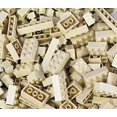thumbnail image 1 of 120Pcs Building Blocks Bulk Lot Pack Sorted By Color Bricks Block Plate Toys Small Particles Bulk Compatible Legoeds DIY Kit,Sand color,125g-bag, 1 of 7