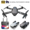 thumbnail image 2 of Professional mini remote control drone E88 4K HD aerial camera WiFi FPV foldable quadcopter RC helicopter Children's toy Gift, 2 of 5