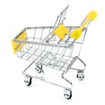 thumbnail image 1 of Mini Supermarché Chariot à Main Chariot Utilitaire Mode Panier de Rangement Bureau YE, 1 of 4
