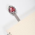 thumbnail image 2 of Coral Vintage Silver Lace-Edged Bookmark: a Unique Gift for Book Lovers, 2 of 5