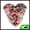 Colorful, variant on Unique Bargains 1 Pc Heart Shaped Hair Comb for Effortless Hair Care Styling Brown