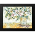 thumbnail image 2 of Ebert, Roey 14x12 Black Modern Framed Museum Art Print Titled - Bowlful of Roses, 2 of 5