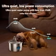 thumbnail image 3 of Pure Paw Fountain for Dogs & Cats, 2025 Upgraded 3.2L/108oz Stainless Steel Dog Water Fountain with Multi-Filtration, Ultra-Quiet Pump, Large Capacity for Small Dogs and Cats, 3 of 8