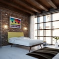 thumbnail image 6 of Modway Tracy Modern MDF and Rubberwood Queen Bed in Cappuccino/Green, 6 of 6