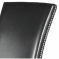 thumbnail image 3 of Steve Silver 41" Finley Upholstery Side Chair in Black, 3 of 9