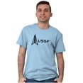 thumbnail image 5 of USSF Classic US Space Force Logo Men's Graphic T Shirt Tees Brisco Brands X, 5 of 6