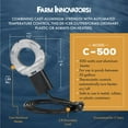 thumbnail image 3 of Open Box Farm Innovators 500 Watt Submergible Cast Aluminum De-Icer for Farm Use, 3 of 8