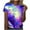 Purple, variant on XMMSWDLA Womens Casual Tops Crewneck Short Sleeve T Shirts Fashion 2024 Spring Summer Loose Fit Shirts Gym Shirts Woman