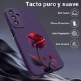 thumbnail image 4 of Threehao Funda para Samsung Galaxy A15 Case Uso Rudo, Ultra Delgado Flexible Silicona Púrpura Carcas, 4 of 6