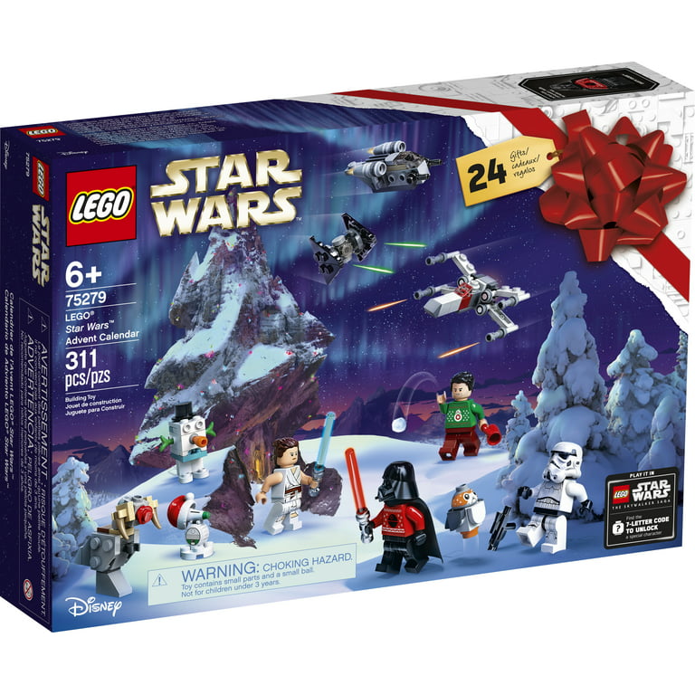 gryde Etablering killing LEGO Star Wars Advent Calendar 75279 Building Kit, Fun Christmas Countdown  Calendar with Star Wars Buildable Toys (311 Pieces) - Walmart.com