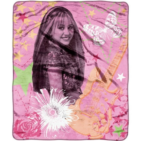 Hannah Montana Pink Star 46" X 60" Micro