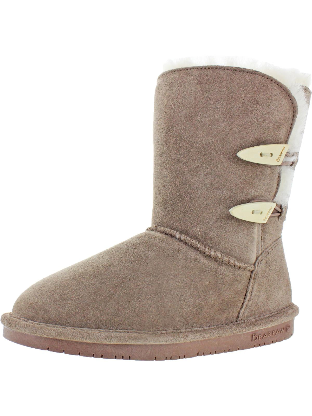 Bearpaw Womens Abigail Mid Calf Snow Winter Boots