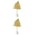 thumbnail image 4 of 2pcs Leaf Model Sculpture Metal Leaf Craft Vintage Home Decor Creative Leaves, 4 of 6