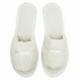 thumbnail image 3 of LAVRA Women's Terry Slippers Open Toe House Shoes Fuzzy Slip On Slides, 3 of 4
