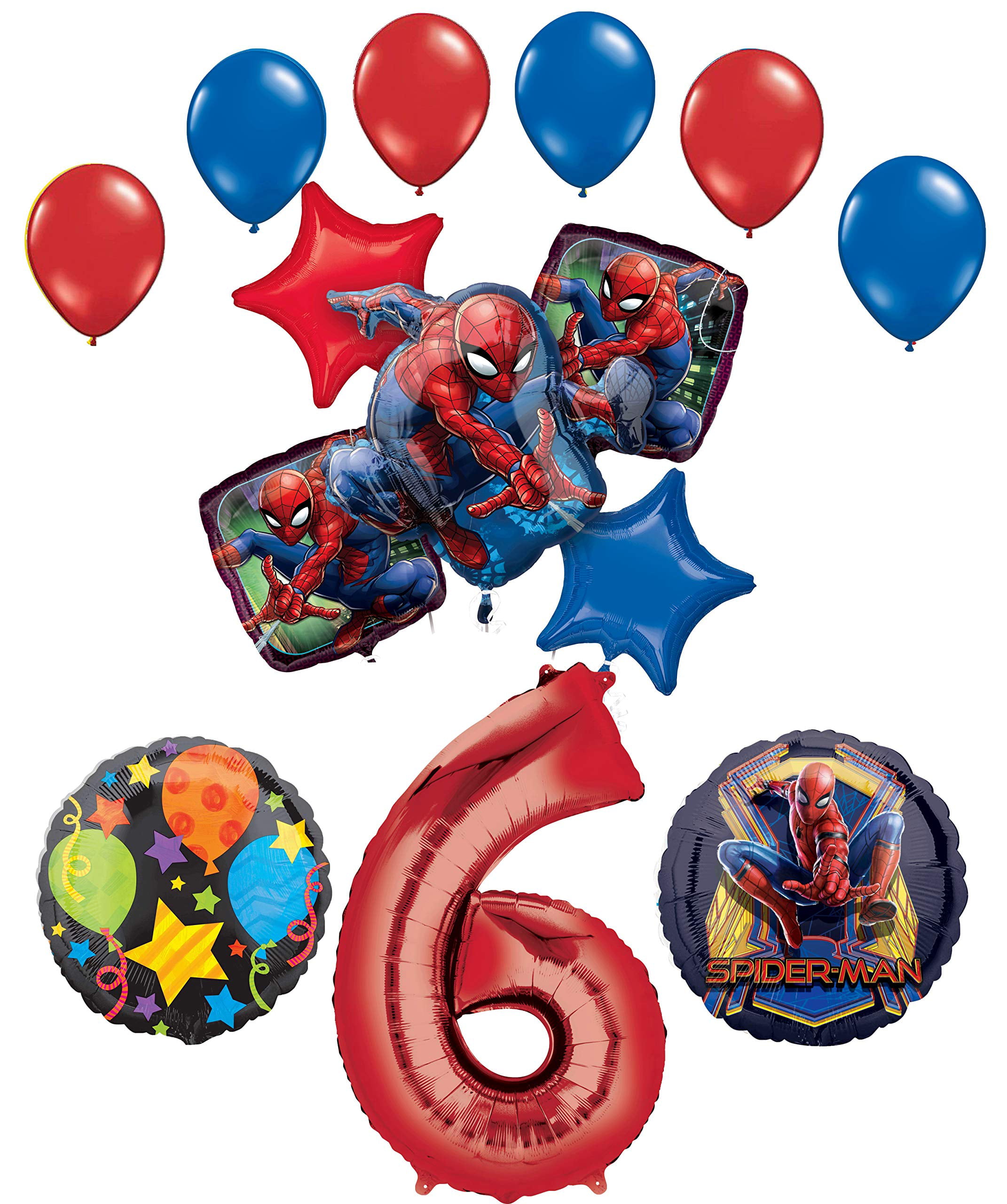 Justice League 5th Birthday Party Supplies 8 Guest Entertainment kit and Supe... 