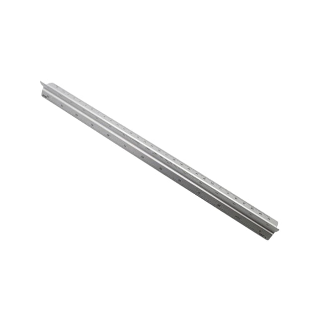 fashionhome Architects Scales Ruler Professional 30cm Straight Plotting Engineer Rulers Small Scale Silver 2