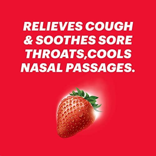 Halls Cough Drops, Srawberry, 9 Ct (Box of 20)