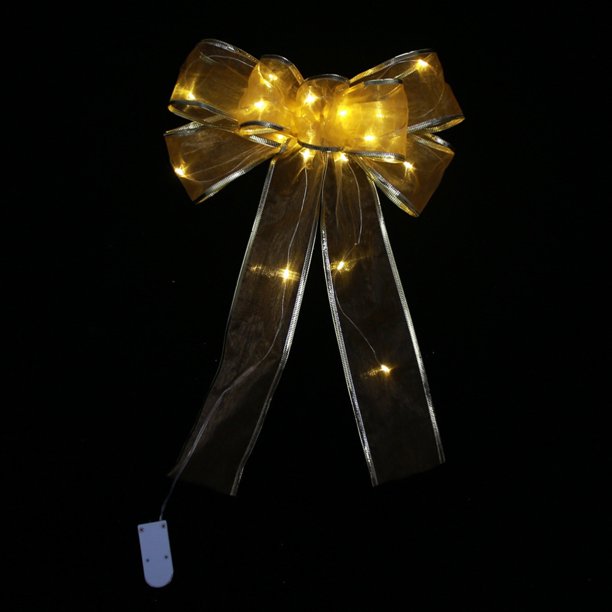 Arco Transparente Colgante Colgante Iluminar Arco Adornos Colgantes Lámpara De Cadena Para Árbol De Navidad Y Jardín Minnieouse HA043010-05