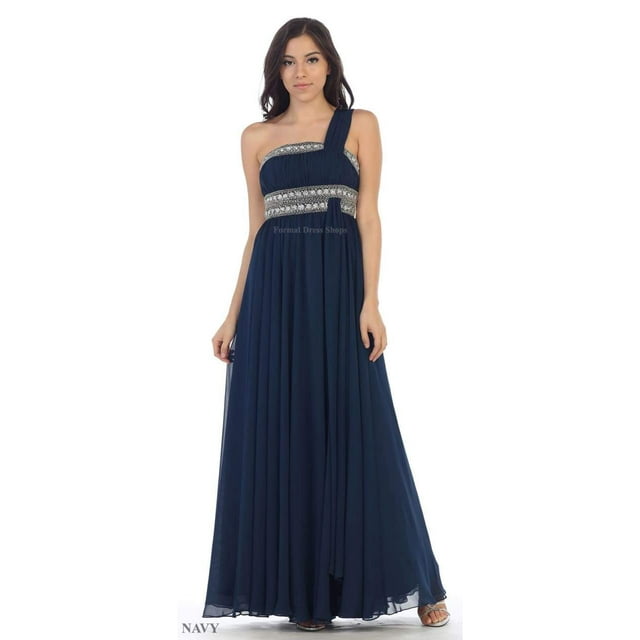 Robe de Demoiselles d'Honneur à une Épaule