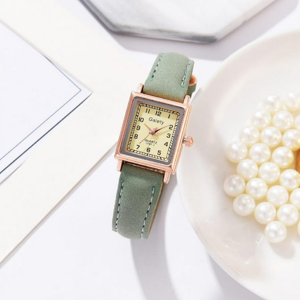 XZNGL Women Belt type Watch Luxury Rose Gold Border Watches Ladies Casual watch
