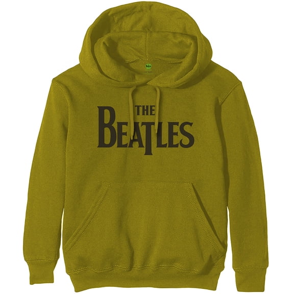 The Beatles Unisex Pullover Hoodie Sweatshirt Drop T Logo (Small)