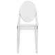 thumbnail image 2 of LeisureMod Marion - Silla moderna de acrílico transparente, juego de 2 LeisureMod GV19CL2, 2 of 2