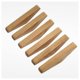 thumbnail image 3 of 8 Pcs Natural Wood Wall Coat Rack Clothes Hanger Wall Mounted Coat Hook, 3 of 5