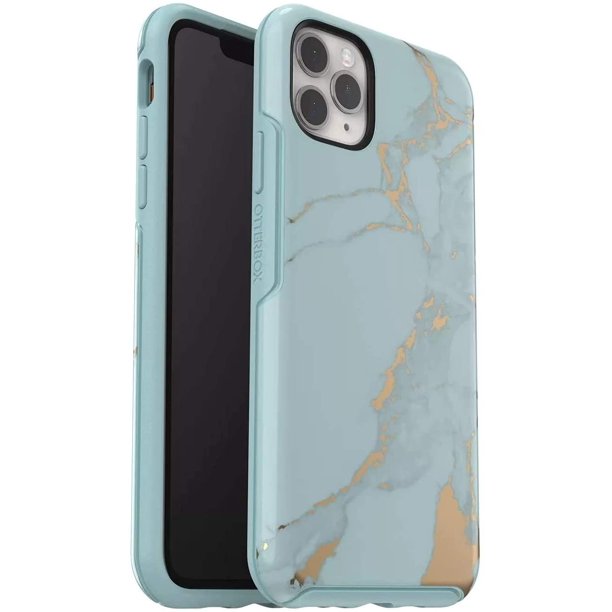 Otterbox Symmetry Series Case For Iphone 11 Pro Max Xs Max Teal Marble Walmart Com