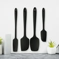 thumbnail image 7 of Silicone Spatula Set - 4-piece Heat-resistant Kitchenware, Flexible Baking Tools, Non-scratch Cookware Protection, Ergonomic Handle for Easy Use, 7 of 7