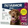 PetArmor Plus Flea & Tick Treatment for Large Dogs (45-88lbs) - 3 Month Supply!